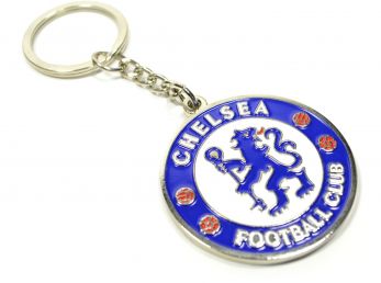 Chelsea Large Crest Keyring