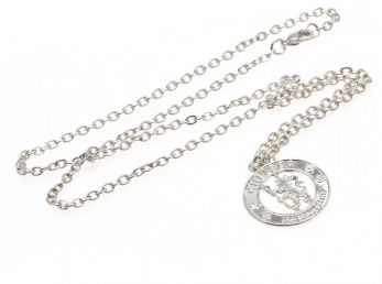Chelsea Silver Plated Pendant and Chain