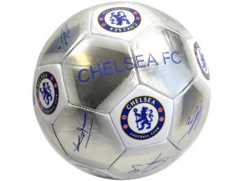 Chelsea Special Edition Signature Football Silver White