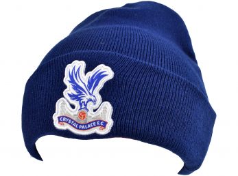 Crystal Palace Cuff Knitted Turn Up Hat Navy