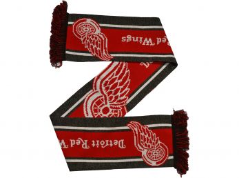 Detroit Red Wings Big Logo NHL Scarf Grey / Red / White