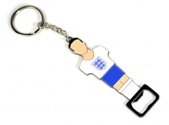 England FA Foosball / Table Football - Bottle Opener Keyring