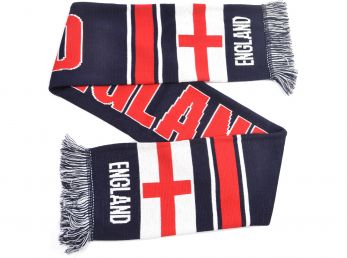 England Generic St George's Jacquard Knit Scarf SD2