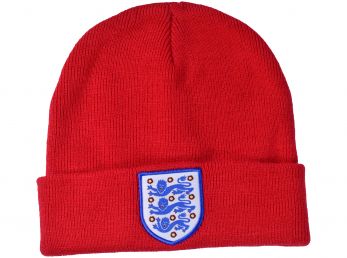 England Navy Knitted Turn Up Hat