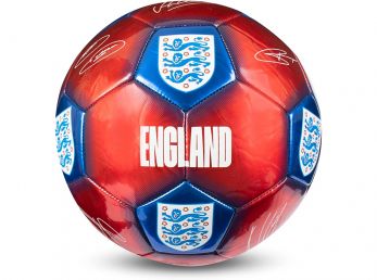 England Red Blue Signature Ball 8397 Size 5