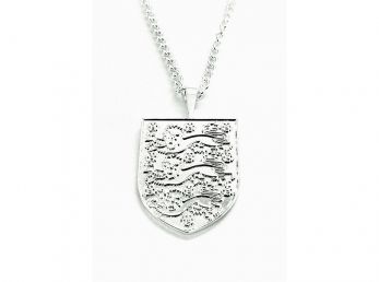 England Silver Plated Pendant and Chain