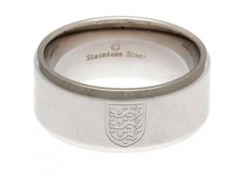 England Stainless Steel Band Ring