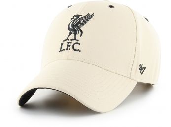 Liverpool 47 Brand MVP Baseball Cap Liverbird Crest Aerial Natural