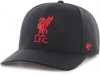 Liverpool 47 Brand MVP DP Low Profile Cold Zone Snapback Cap Black Red
