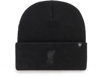 Liverpool 47 Brand Haymaker Cuff Beanie Black Black