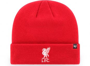 Liverpool 47 Brand Haymaker Cuff Beanie Red White