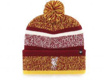 Liverpool 47 Brand Northward Cuff Liverbird Crest Pom Red Yellow White