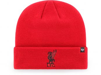 Liverpool 47 Brand Cuff Beanie Red Black