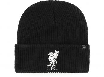 Liverpool 47 Brand Cuff Liverbird Upper Cut Knitted Hat
