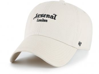Arsenal 47 Clean Up Gothic Script Beige Cap