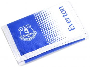 Everton FC Tri-Fold Wallet Fade Design Blue / White