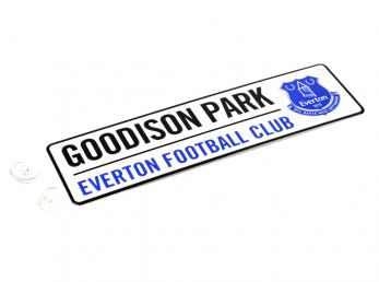 Everton 3D Embossed Metal Hanging Street Sign