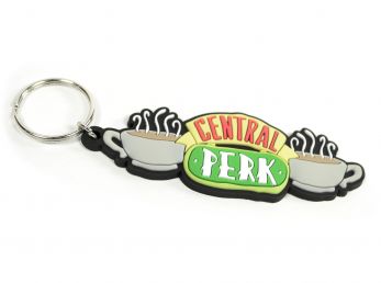 Friends Central Perk Rubber Keyring