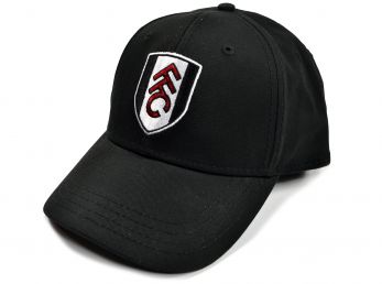 Fulham Core Baseball Cap Black