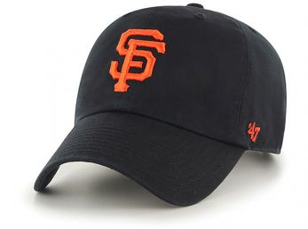 47 Brand San Francisco Giants Clean Up Cap Black