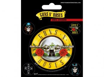 Guns 'N Roses Bullet Logo Vinyl Stickers