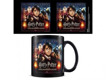 Harry Potter 20 Years Of Movies Magic Black Pod Boxed Mug