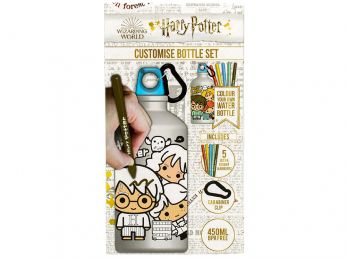 Harry Potter Customisable Bottle Set 450ml