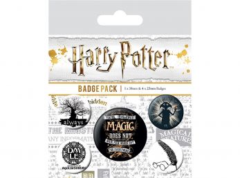 Harry Potter (Deathly Hallows Symbols) Badge Pack
