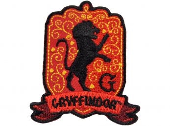 Harry Potter Gryffindor Embroidered Iron-On Sticker