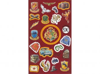 Harry Potter Hogwarts Pack of 25 Reusable Stickers
