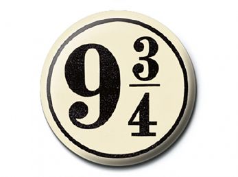Harry Potter Nine And Three Quarters 25mm Badge