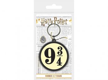 Harry Potter Nine And Three Quarters Rubber Keyring