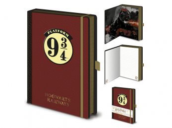 Harry Potter (Platform 9 3/4) A5 Premium Notebook (Elastic Strap)
