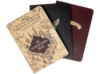 Harry Potter Exercise A6 Notebooks Three Pack