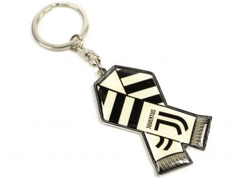 Juventus Crest Bar Scarf Keyring