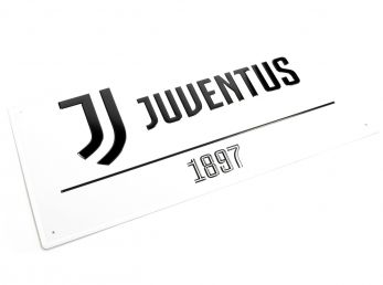 Juventus Metal Street Sign