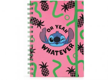 Lilo and Stitch You're My Fave Wiro Bound A5 Notebook