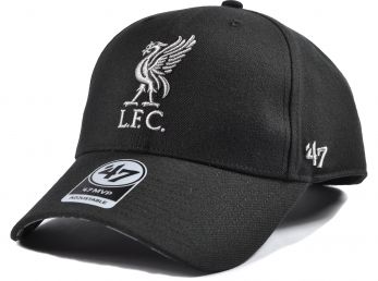 Liverpool 47 Brand MVP Tremour Camo Under Snapback Cap Black Grey