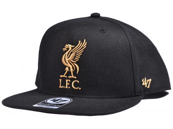 Liverpool 47 Brand Ballpark Captain Baseball Cap Black Camel