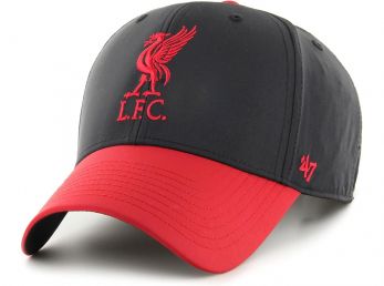 Liverpool 47 Brand Baseball Cap Snapback Black Red