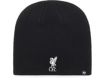 Liverpool 47 Brand Beanie Red Liverbird Crest