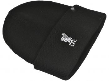 Liverpool 47 Bacerunner Turn Up Beanie Black White