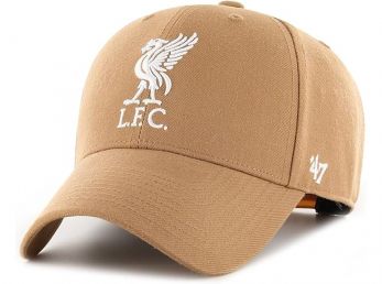 Liverpool 47 Brand Camel Snapback Baseball Cap