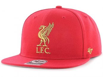 Liverpool 47 Brand Captain Baseball Cap Snapback Red