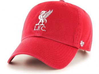 Liverpool 47 Brand Clean Up Baseball Cap Red White