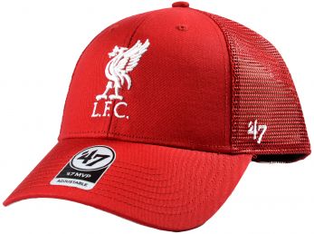 Liverpool 47 Brand MVP Mesh Baseball Cap Snapback Red White