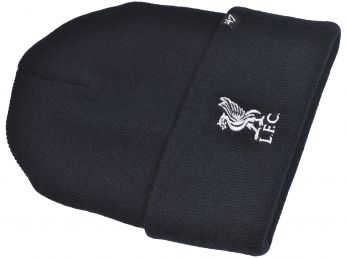 Liverpool 47 Brand Haymaker Cuff Beanie Navy White