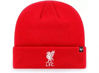 Liverpool 47 Brand Cuffed Beanie Liverpool Red