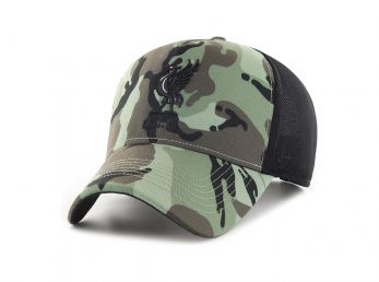 Liverpool 47 Brand Mesh Baseball Cap Snapback Camo