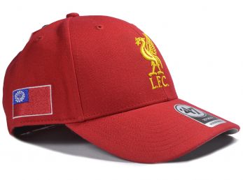 Liverpool 47 Brand MVP Flag Baseball Cap Red